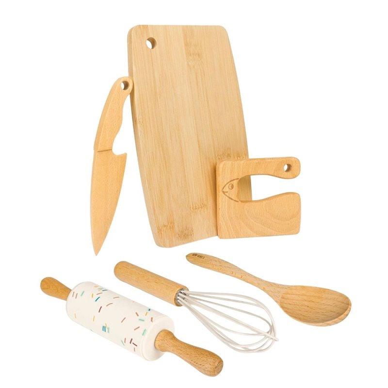 Kitchen Kids Baking Set - SHGO – Conjunto de facas de