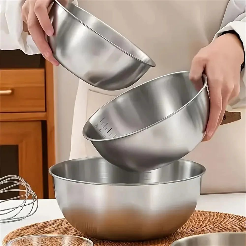 Baking Kitchen Set - Conjunto de Tigelas de Mistura em
