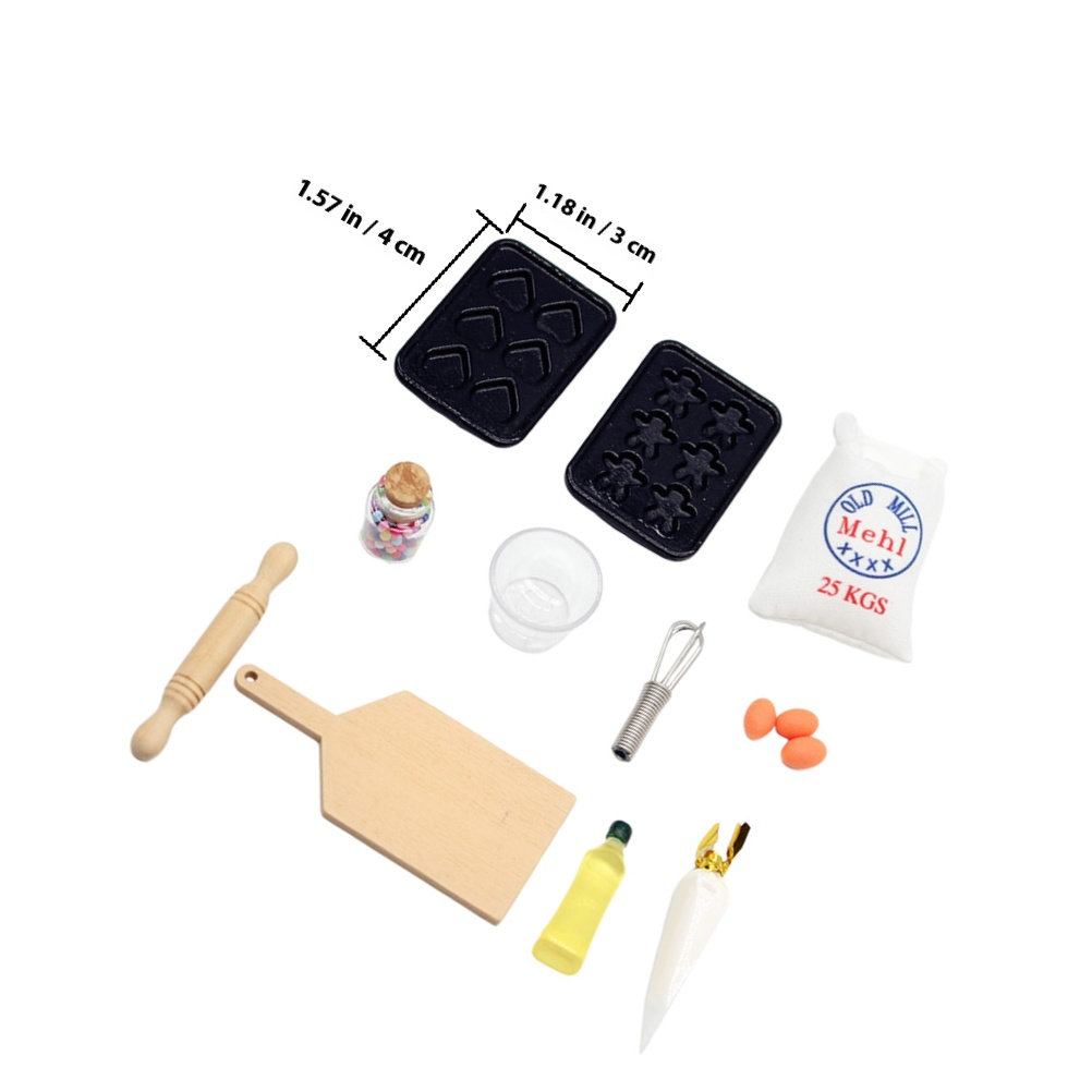 Conjunto de mini formas de for - Kitchen Kids Baking Set avaliação e preço