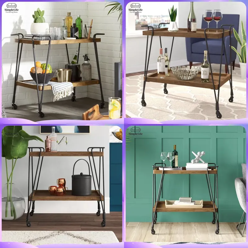Carrinho de Cozinha com Rodas, - Kitchen Baking Cart avaliação e preço